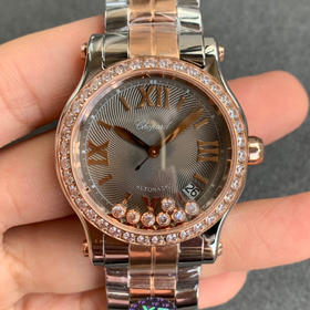 萧邦Happy 快乐钻36mm钢带款 Diamonds系列36mm