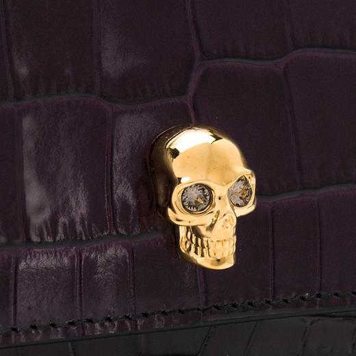 Alexander McQueen/亚历山大麦昆 女士鳄鱼纹单肩包613088 1HBBG 5150 商品图6