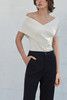 Viktoria Chan | SS21012-S  Nova wrap knit-Short Sleeves [短袖针织上衣] 商品缩略图1