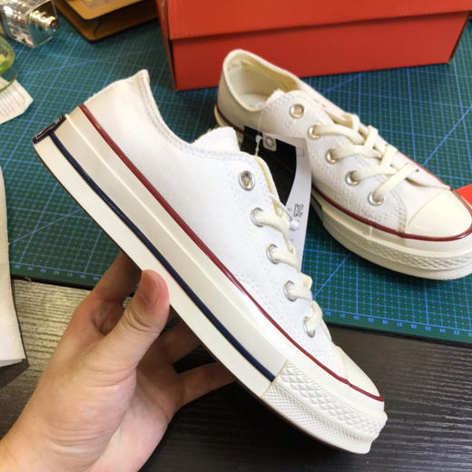 匡威1970s帆布鞋-白色低帮 商品图0