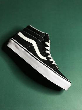 Vans万斯经典款-中帮黑色