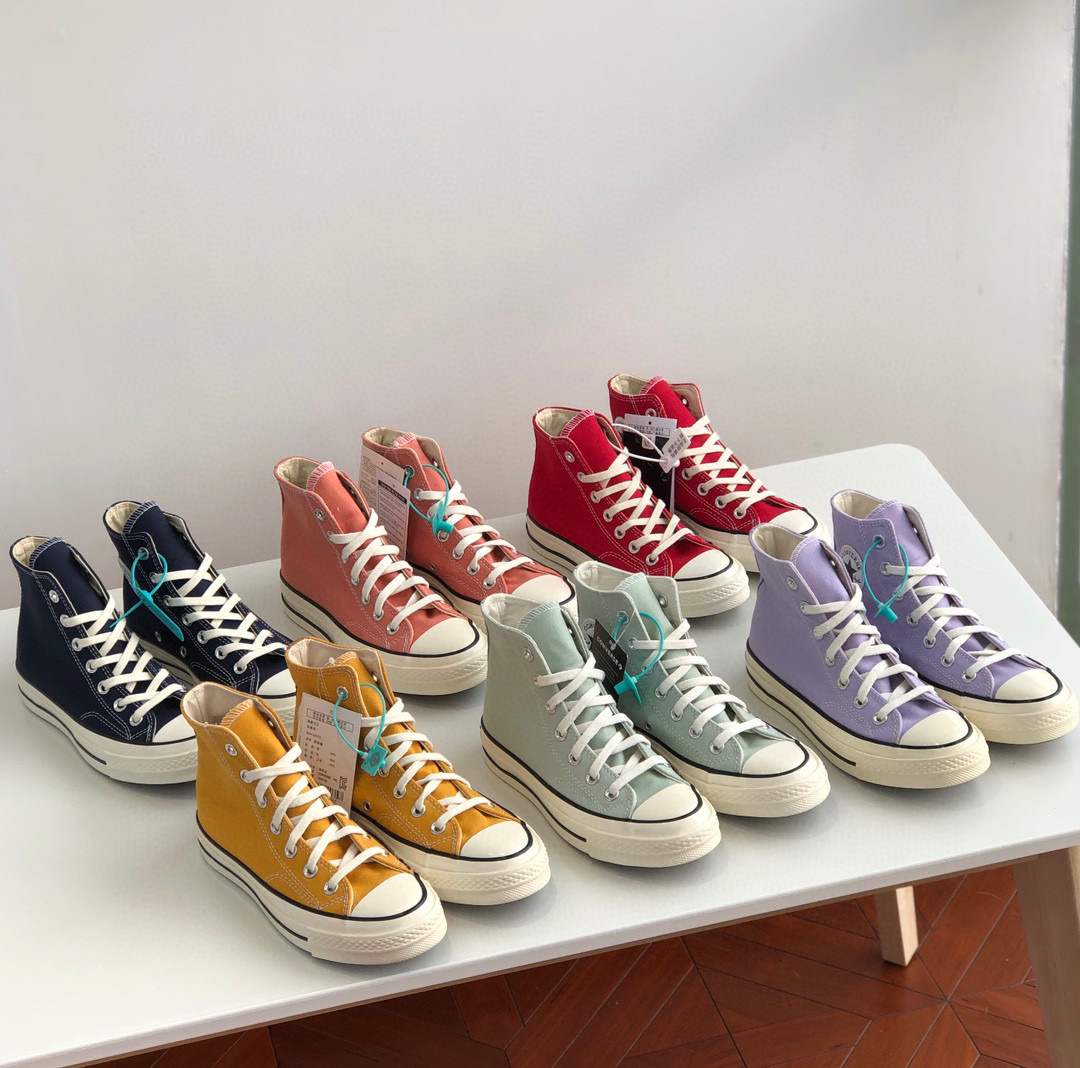 匡威1970s帆布鞋-高帮（多色）