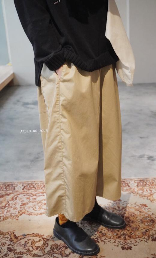 （g）卡其/白/黑 阔腿裤 商品图10