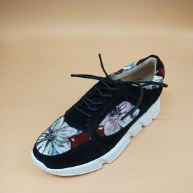 LFGJ  5411时尚潮流羊皮金丝绒女鞋（随意剪裁，花色不会对称）