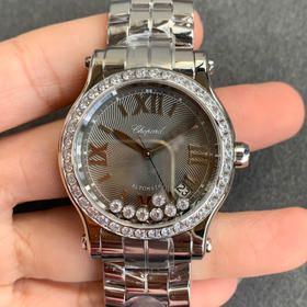 萧邦Happy 快乐钻36mm钢带款 Diamonds系列36mm