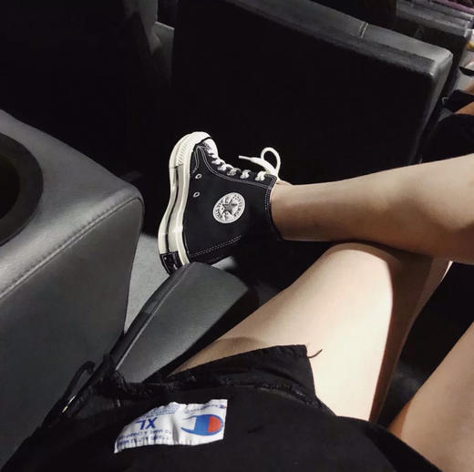 匡威1970s帆布鞋-黑色高帮 商品图8