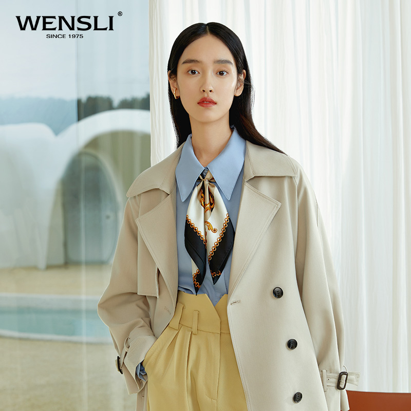 双面印花中方巾-隽永