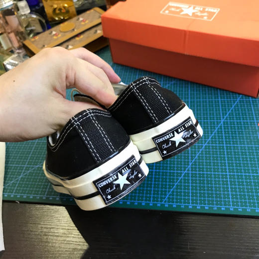 匡威1970s帆布鞋-黑色低帮 商品图5