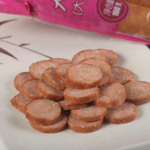 齐善素食大善腊肠佛家纯素肉豆制品人造肉零食魔芋素肠素菜 商品图4