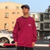高端面料 潮流鼻祖st*ssy   春季新单品！太空棉廓形圆领卫衣 WY491 商品缩略图1