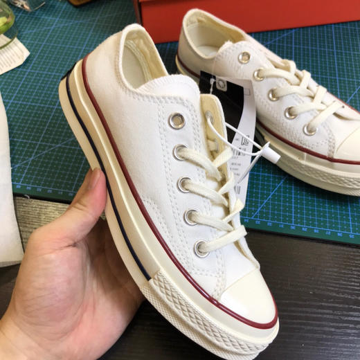 匡威1970s帆布鞋-白色低帮 商品图2