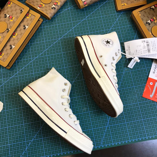 匡威1970s帆布鞋-白色高帮 商品图1