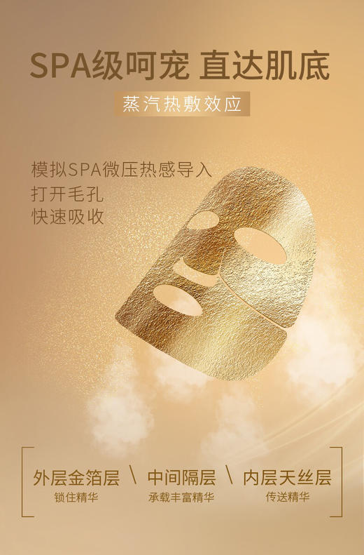 【海关保税直发】韩国AHC玻尿酸-黄金面膜-金箔提拉烟酰胺深层补水-会员5折 商品图2