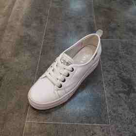 lfgj jeans BF001潮流休闲春款牛皮坡跟女单鞋