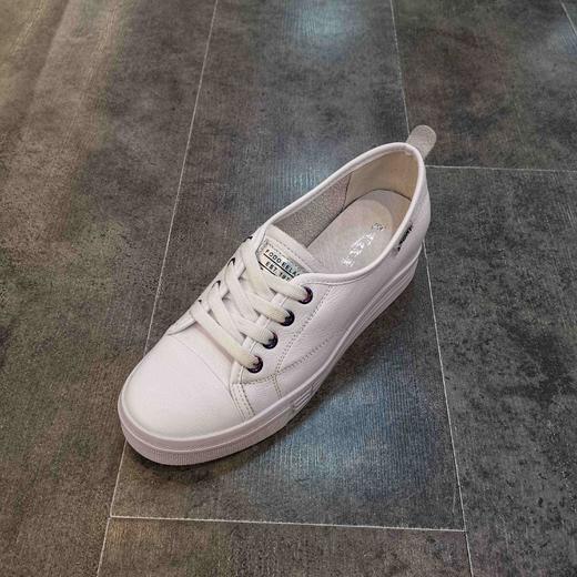 lfgj jeans BF001潮流休闲春款牛皮坡跟女单鞋 商品图0
