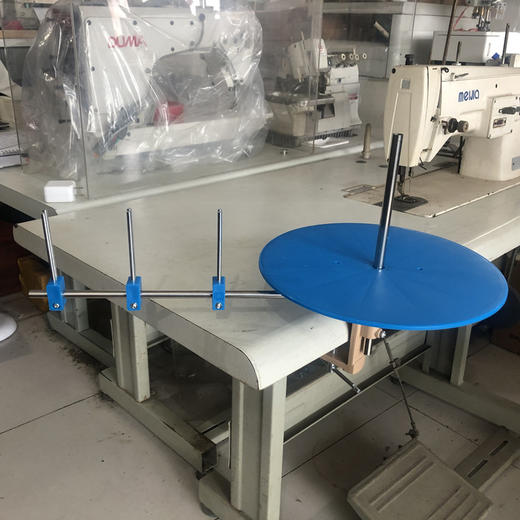 兴腾单轴承 双轴承 滚边托盘捆条盘 平车同步车包边条放置器滚条盘 转盘 商品图7