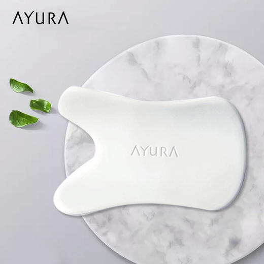 日本AYURA脸部陶瓷刮痧板面部美容提拉紧致法令纹按摩瘦脸V脸神器 商品图0