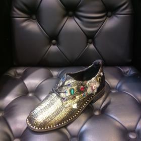 LFGJ   3837春秋设计师马毛单鞋