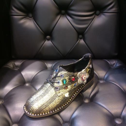 LFGJ   3837春秋设计师马毛单鞋 商品图0