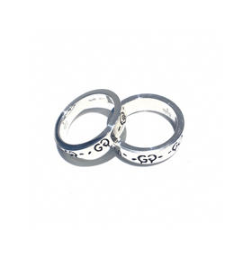 Gucci Ghost纯银戒指4mm