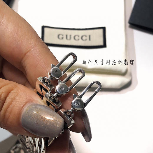 Gucci 双G情侣手链 商品图6