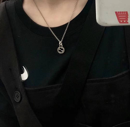 Gucci interlocking 系列g吊坠项链 商品图6