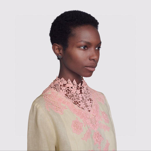 Gucci interlocking系列 互扣式双G耳钉 商品图5