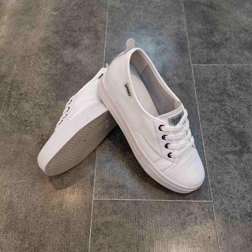 lfgj jeans BF001潮流休闲春款牛皮坡跟女单鞋 商品图2