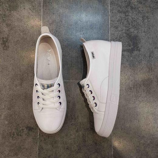 lfgj jeans BF001潮流休闲春款牛皮坡跟女单鞋 商品图4