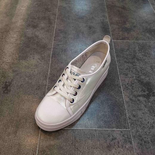 lfgj jeans BF001潮流休闲春款牛皮坡跟女单鞋 商品图6