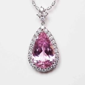 〔无瑕〕紫锂辉石吊坠