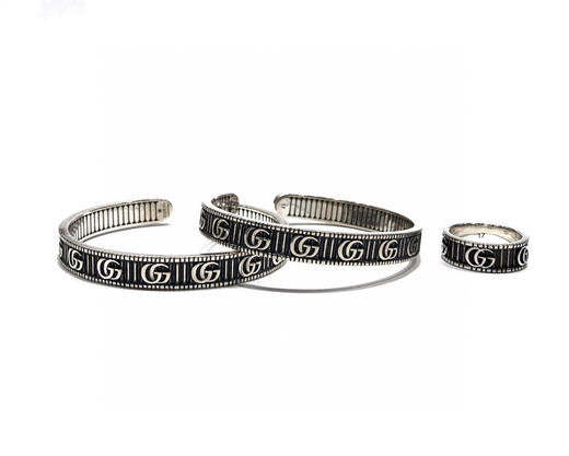 Gucci Mormont纯银手镯 商品图1