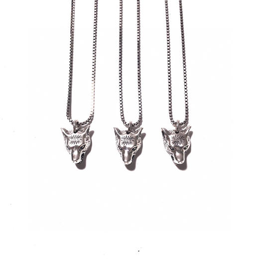 Gucci Anger Forest系列狼头银项链 商品图4