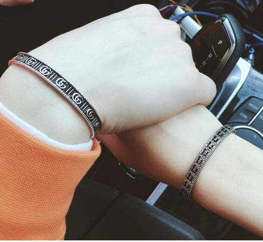 Gucci Mormont纯银手镯 商品图7
