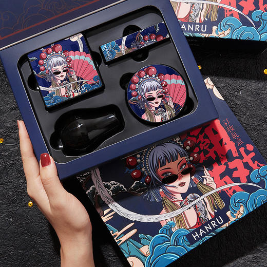 【超火~两盒更优惠！】韩汝国潮有戏蘑菇头气垫bb霜遮瑕女化妆品套装彩妆套盒组合初学者 商品图1