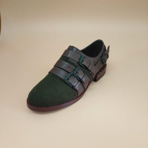 LFGJ 0225设计师款中性复古秋季女单鞋 商品图0