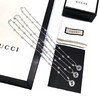 Gucci Interlocking 雪花小号项链 商品缩略图1