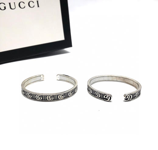 Gucci Mormont纯银手镯 商品图4