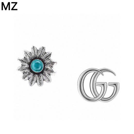 Gucci古驰不对称小雏菊耳钉 商品图0