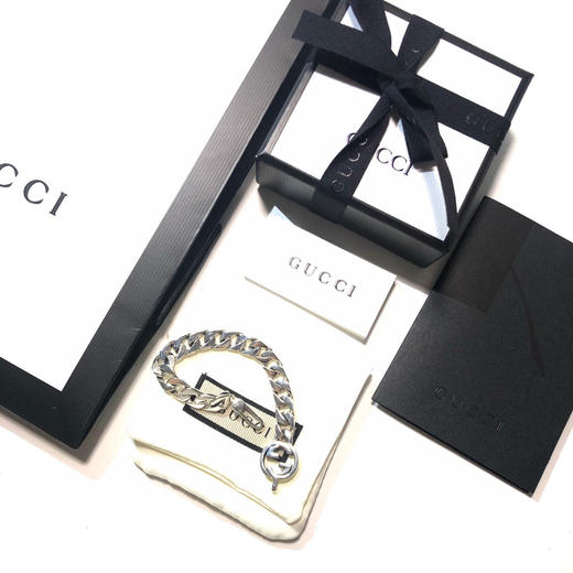 Gucci 双G情侣手链 商品图1