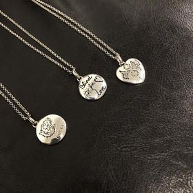 Gucci 花鸟系列 Blind for love 纯银爱心/虎头/花鸟全系列项链