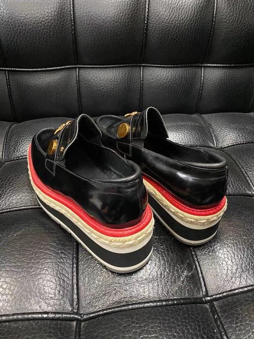 LFGJ 6102 真皮系带方头厚底英伦风女鞋 商品图2