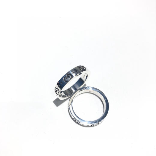 Gucci Ghost纯银戒指4mm 商品图3