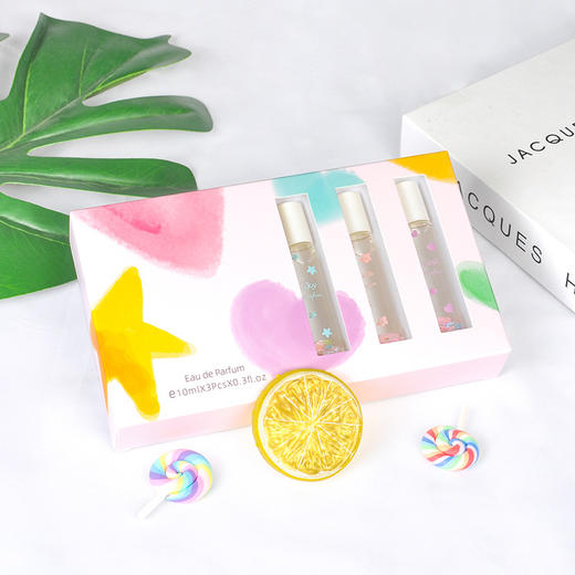 滚珠香水女士香体露清新花香持久淡香少女走珠香水套装 商品图0