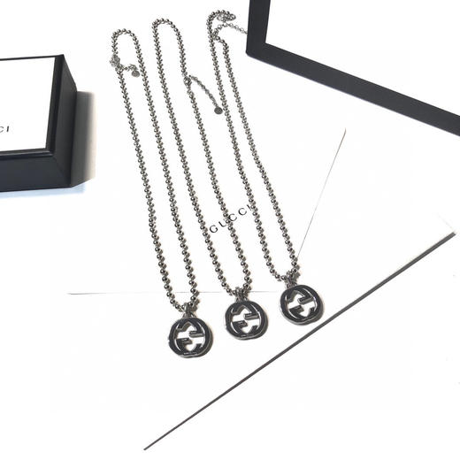 Gucci古驰 interlocking g款项链 大号 商品图3