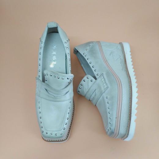 LFGJ 2408  潮流休闲坡跟春秋款女单鞋 商品图4