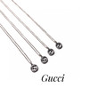 Gucci interlocking 系列g吊坠项链 商品缩略图0