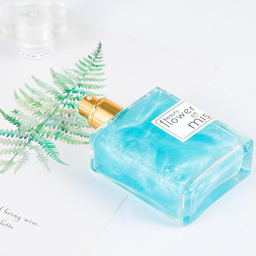 网红爆款鎏金闪粉流沙香水女士持久留淡香快手同款50ML 商品图2