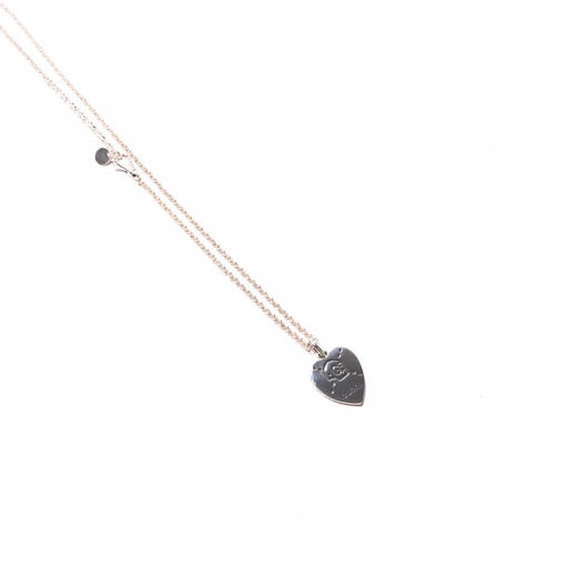 Gucci Ghost 骷髅幽灵爱心项链 商品图0