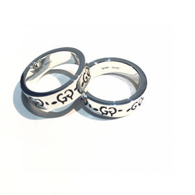 Gucci Ghost纯银戒指6mm